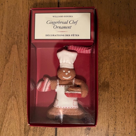 Williams-Sonoma Gingerbread Chef Ornament - Picture 1 of 4